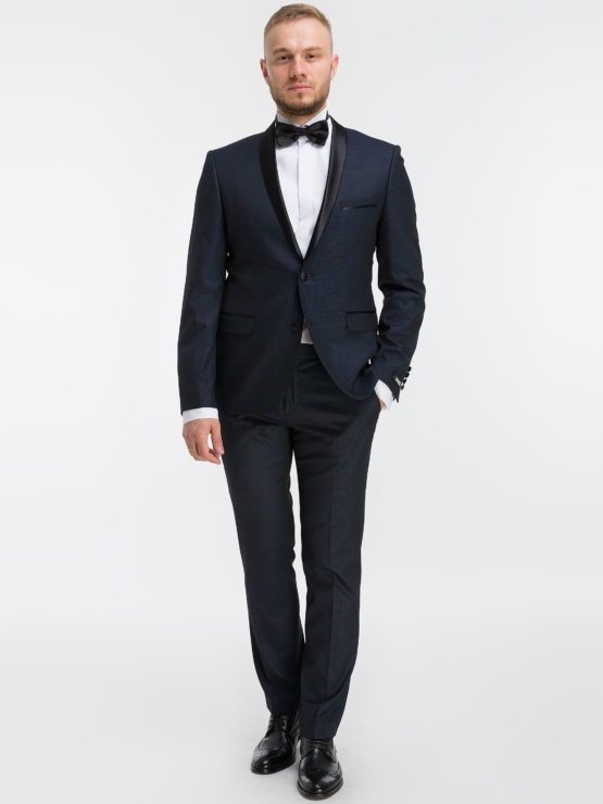 Темно-синий смокинг Premium Tuxedo (DRESS CODE BLACK TIE)